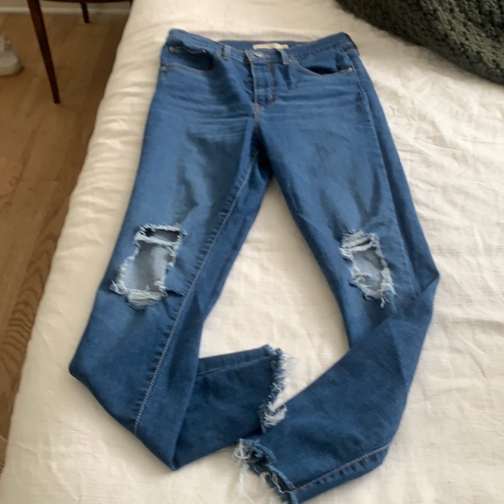 Levi’s mile high super skinny